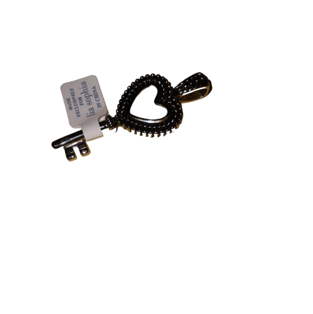 Lia Sophia KEY TO MY HEART Key w/ Heart Slide